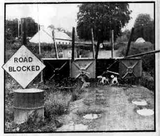 Picture of Blocked Border Road